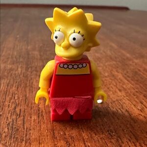 LEGO 2014 Simpsons Minifigure Lisa Simpson Series 1 w/ Skirt Cloth